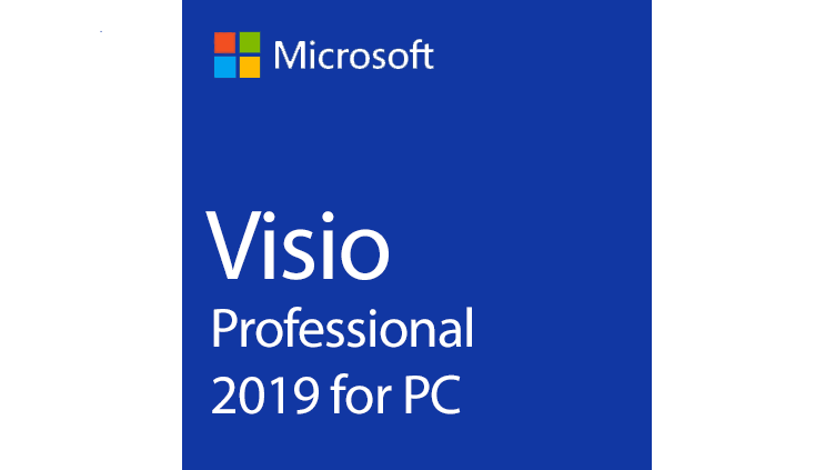Microsoft Visio Professional 2019 (5 PCs)